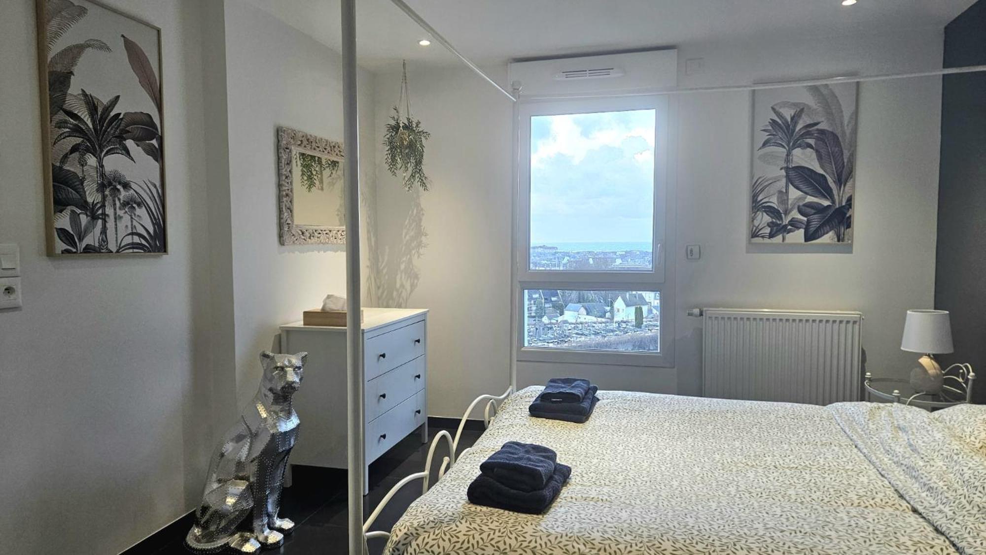 Superbe Appartement T2 Vue Mer 트로우빌쉬메르 외부 사진